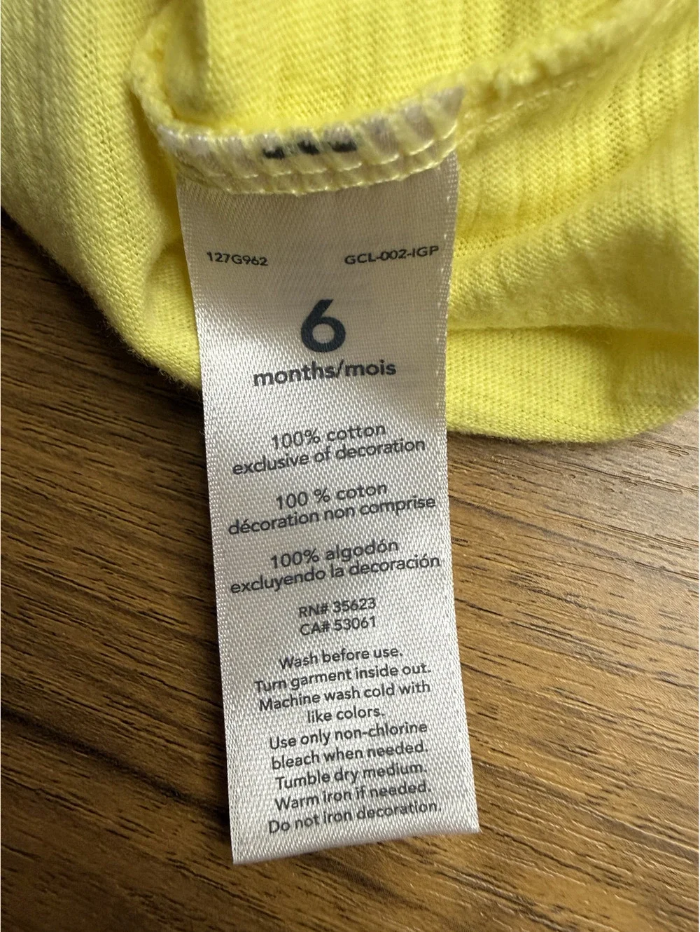 Baby Girl Onesies Bodysuits 3-Pack Size 6 Months